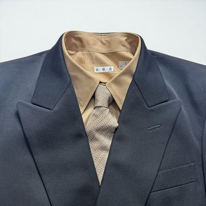 Vintage double suit setup 4-piece set ceremony ceremony