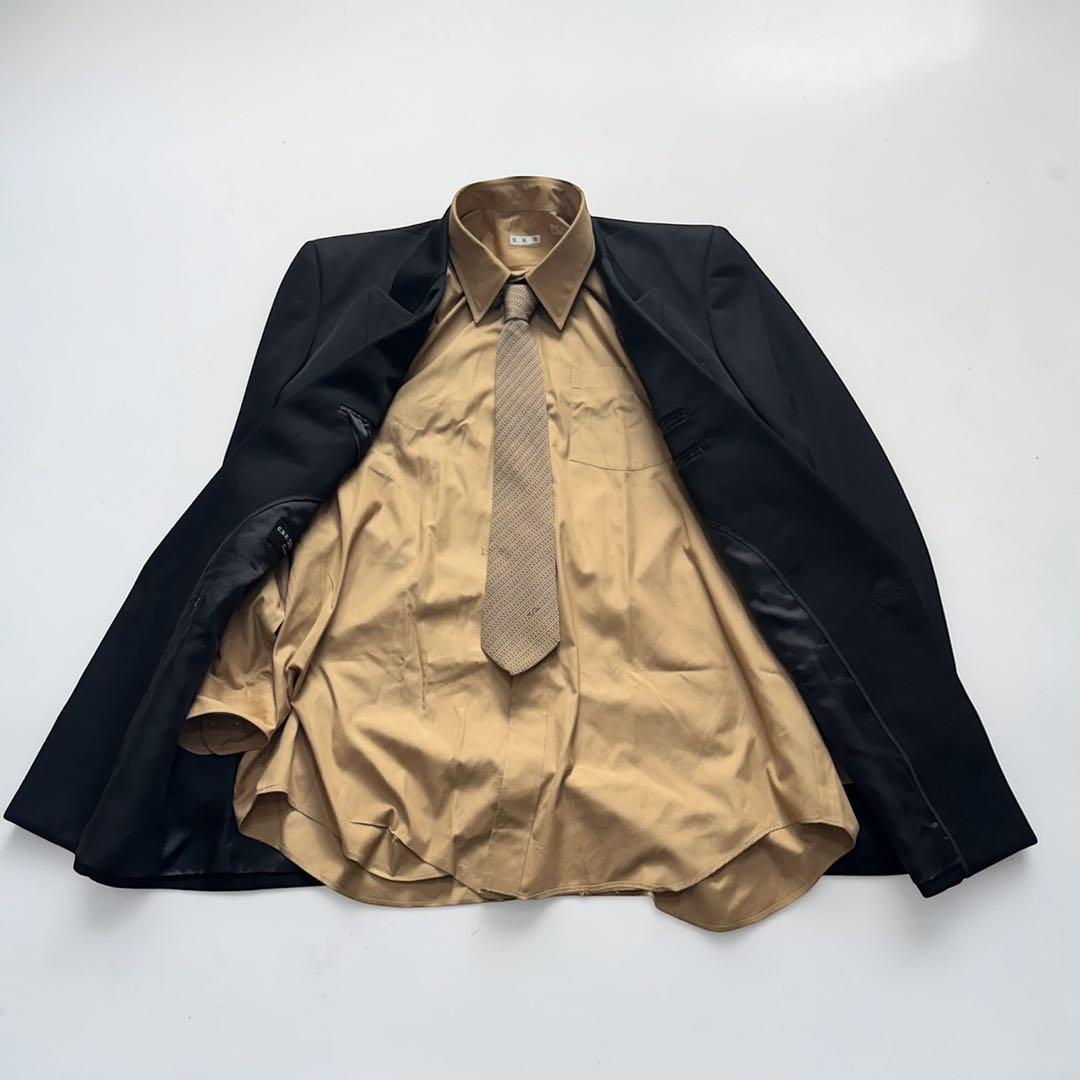 Vintage double suit setup 4-piece set ceremony ceremony