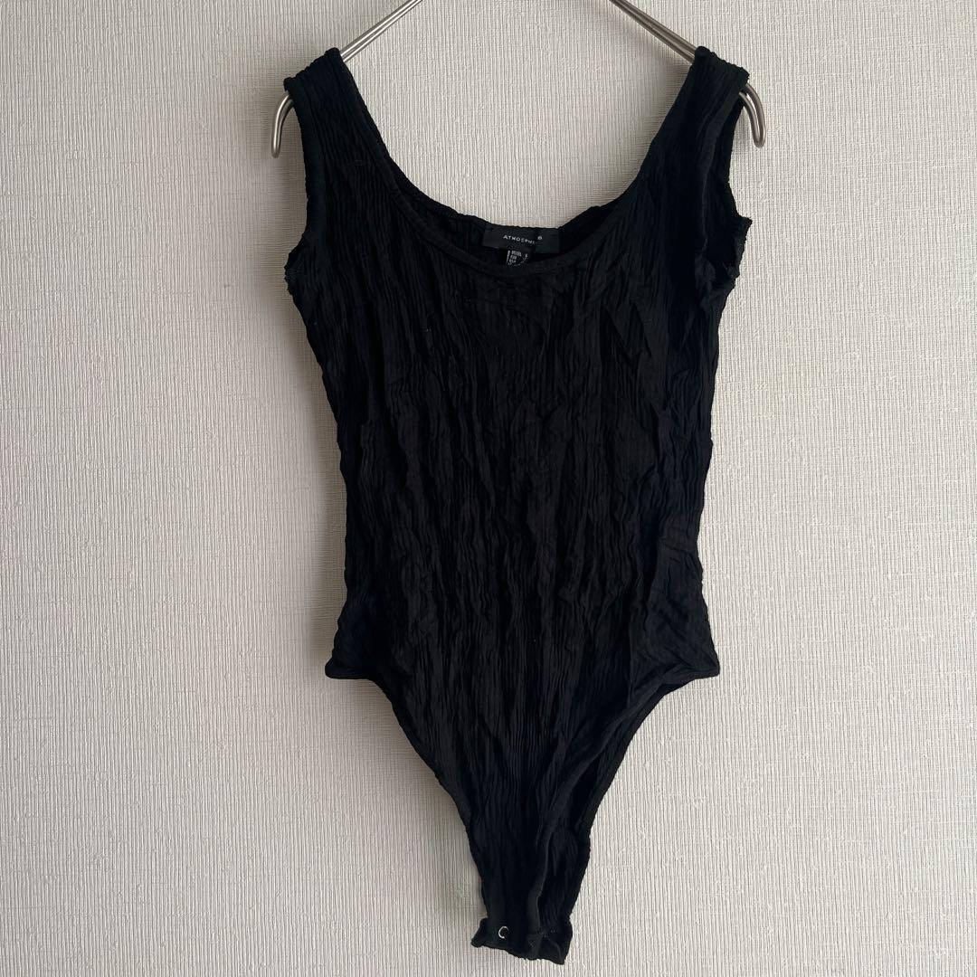 ATMOSPHERE BLACK BODYSUIT UK6
