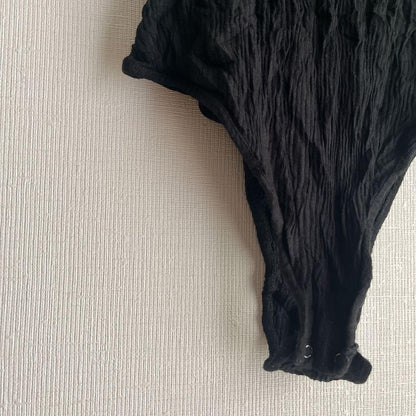 ATMOSPHERE BLACK BODYSUIT UK6