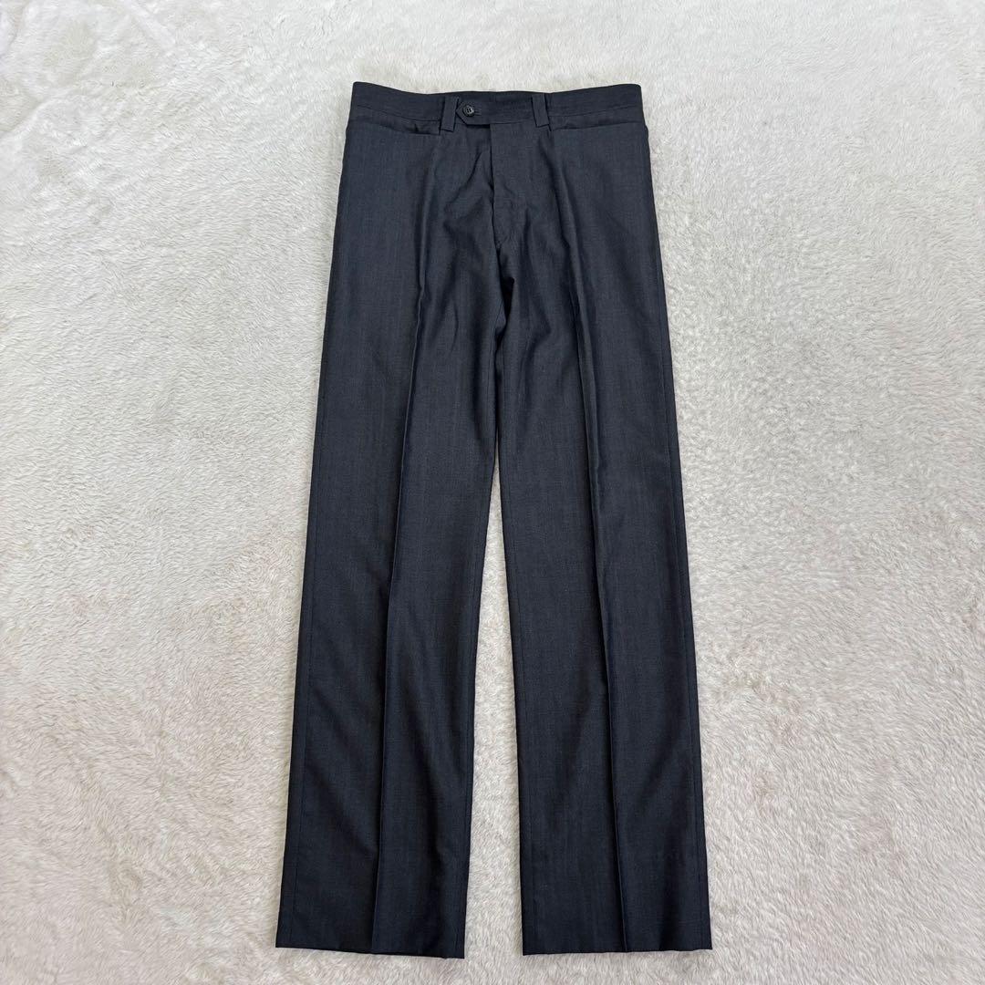 Katherine Hamnett [M] Gray business suit wool blend with shoulder pads spring/autumn