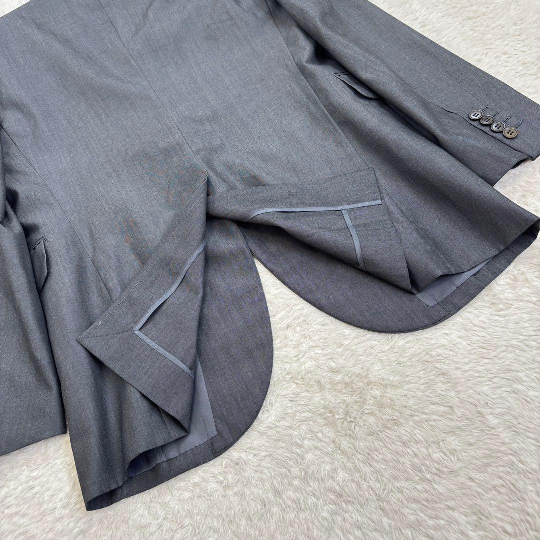 Katherine Hamnett [M] Gray business suit wool blend with shoulder pads spring/autumn