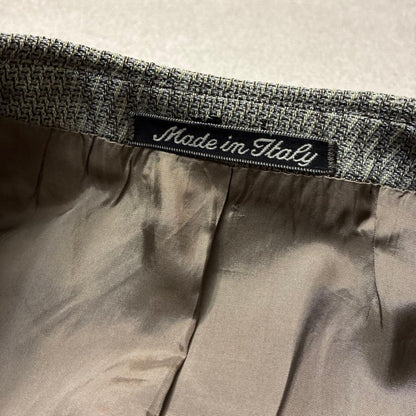 Made in Italy 80s Giorgio Armani Tailored Jacket L Check Wool
