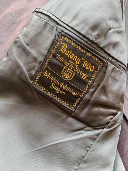 50s Setup Casual Suit Iridescent Tailored VINTAGE