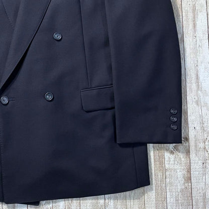 Double suit set up navy XL suitable for heights around 175-180cm