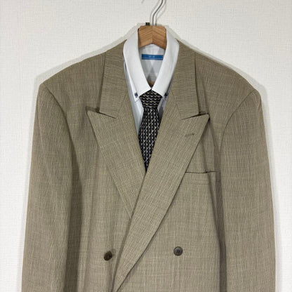 Double Made in Japan Vintage Setup Suit Beige Masaki Suda Style