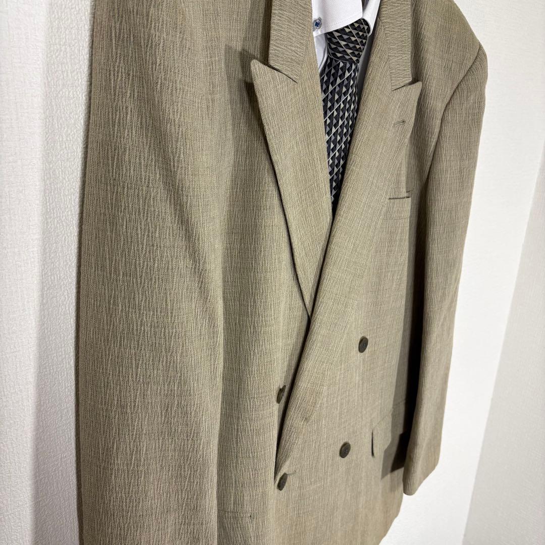 Double Made in Japan Vintage Setup Suit Beige Masaki Suda Style