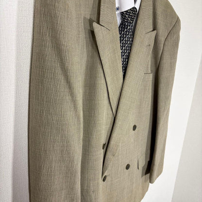 Double Made in Japan Vintage Setup Suit Beige Masaki Suda Style