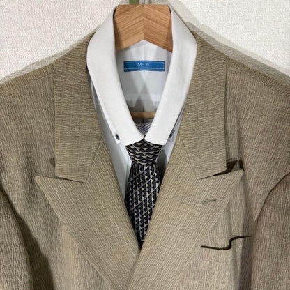 Double Made in Japan Vintage Setup Suit Beige Masaki Suda Style