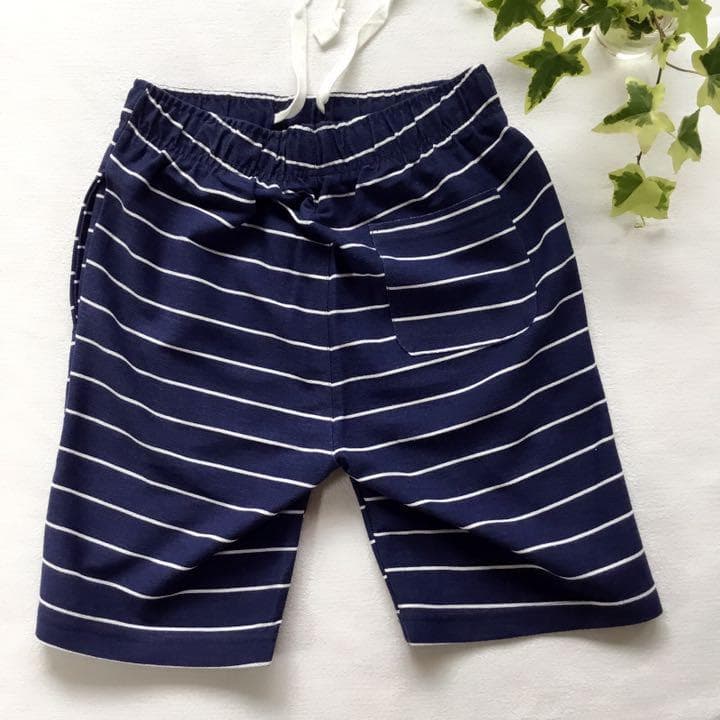 Setup T-shirt Shorts Border Marine Pajamas White Navy