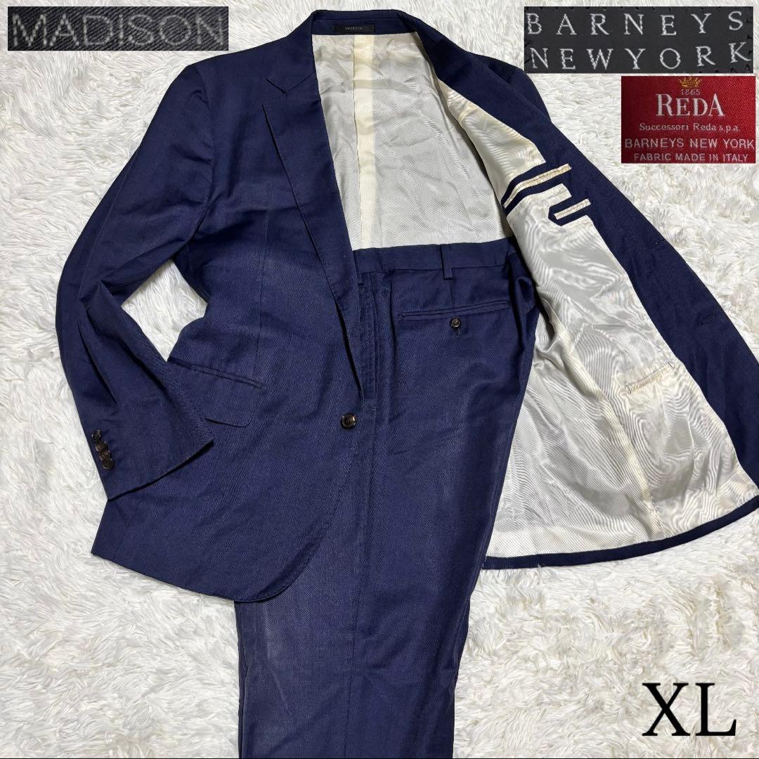 [BARNEYS NEWYORK×REDA] Suit setup navy XL