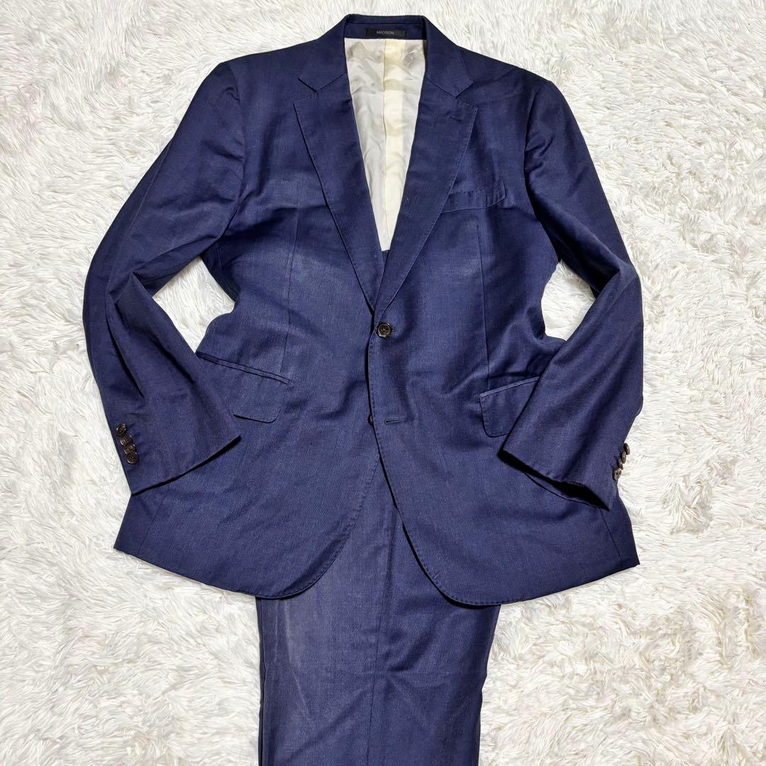 [BARNEYS NEWYORK×REDA] Suit setup navy XL