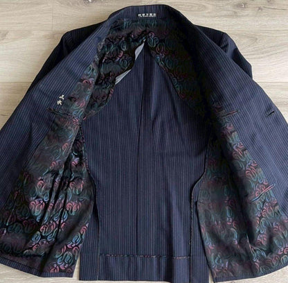 [S equivalent] Inventory Clearance Sale Men's All-over pattern lining, unlined, striped, no odor