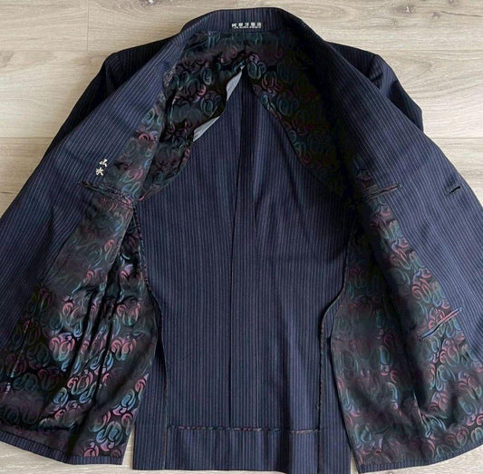[S equivalent] Inventory Clearance Sale Men's All-over pattern lining, unlined, striped, no odor