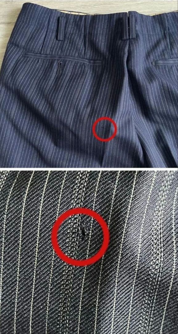 [S equivalent] Inventory Clearance Sale Men's All-over pattern lining, unlined, striped, no odor