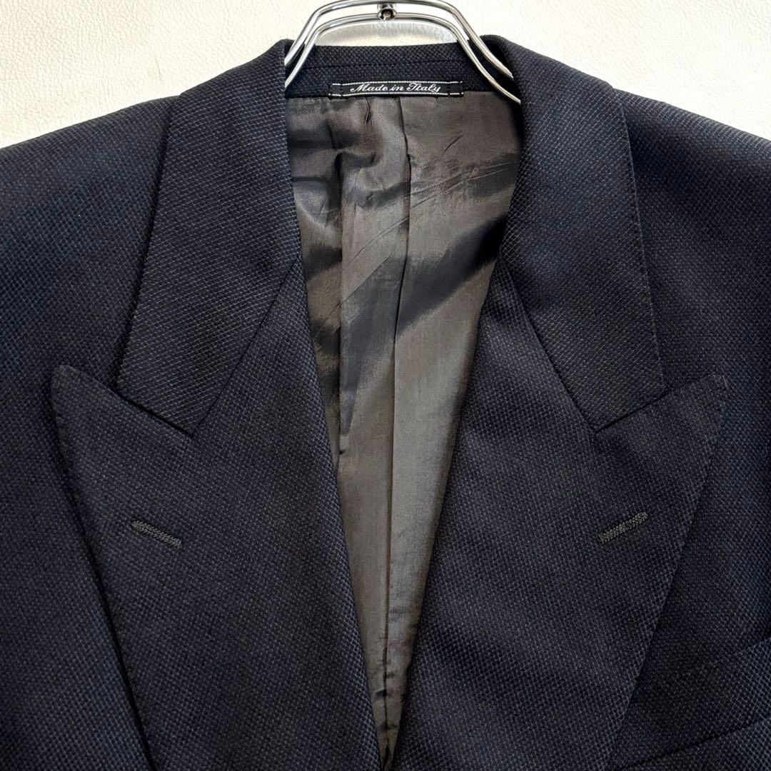 Gianfranco Ferret Double Suit Setup M Size Navy Double Breasted