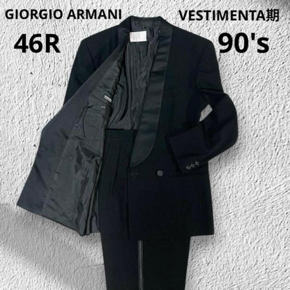 Good condition GIORGIO ARMANI VESTIMENTA period tuxedo M~L
