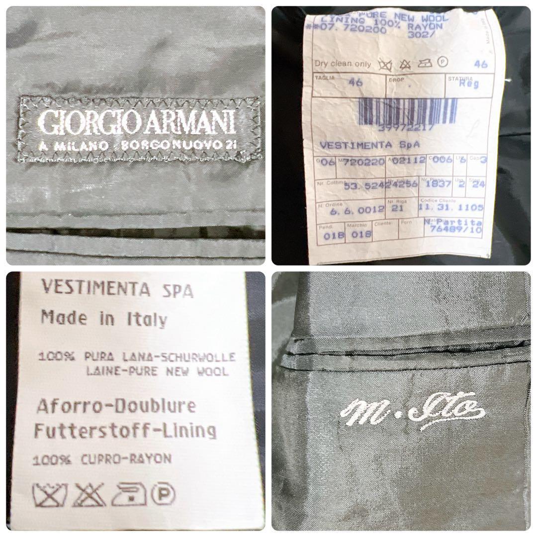 Good condition GIORGIO ARMANI VESTIMENTA period tuxedo M~L