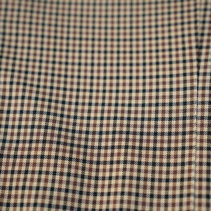 Beautiful item! Kamoshita United Arrows Check Suit Made in Japan 46 Setup