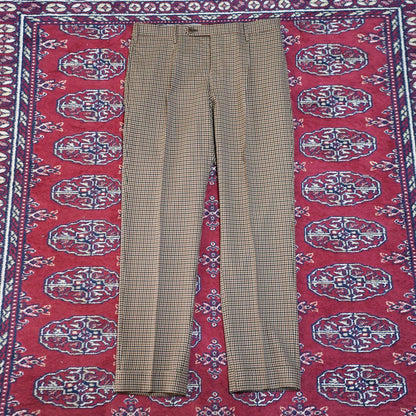 Beautiful item! Kamoshita United Arrows Check Suit Made in Japan 46 Setup