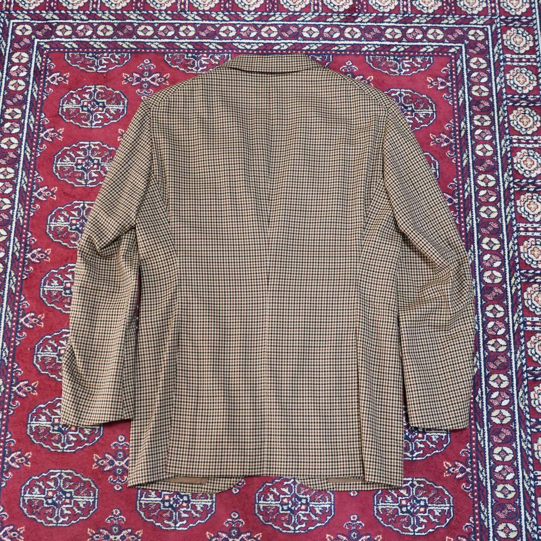 Beautiful item! Kamoshita United Arrows Check Suit Made in Japan 46 Setup