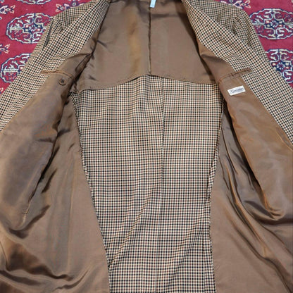 Beautiful item! Kamoshita United Arrows Check Suit Made in Japan 46 Setup