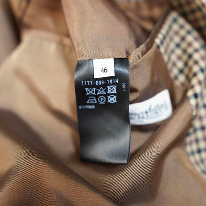 Beautiful item! Kamoshita United Arrows Check Suit Made in Japan 46 Setup