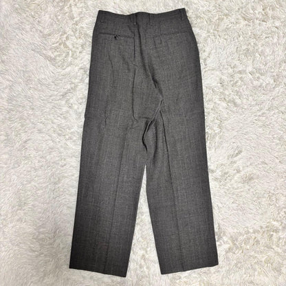[vintage] Casual suit double setup striped gray S