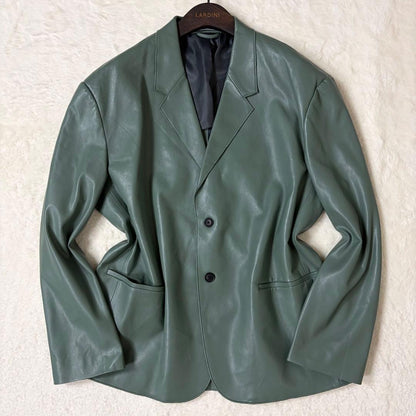 [Good Condition] ZARA Setup Suit Coding Process Green XL Rare