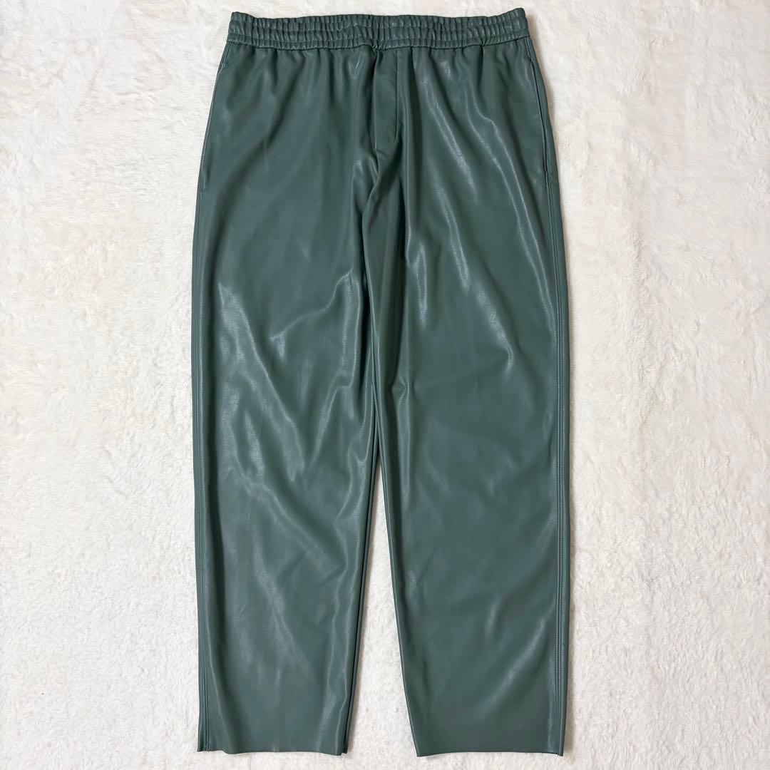 [Good Condition] ZARA Setup Suit Coding Process Green XL Rare