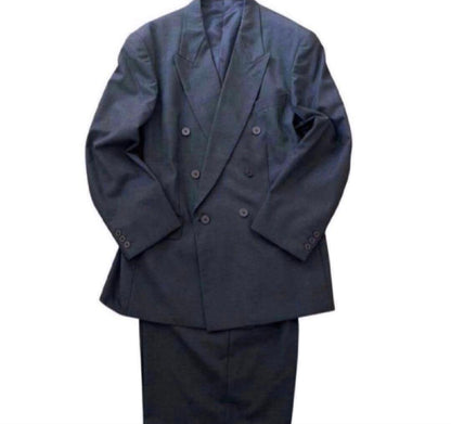 KENZO Vintage Double Suit Y2K Made in Japan Italian Fabric L Good Condition