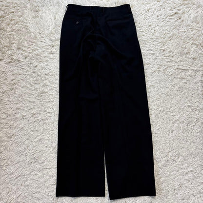 Super beautiful item 00s Black double suit 6 buttons adjuster A6