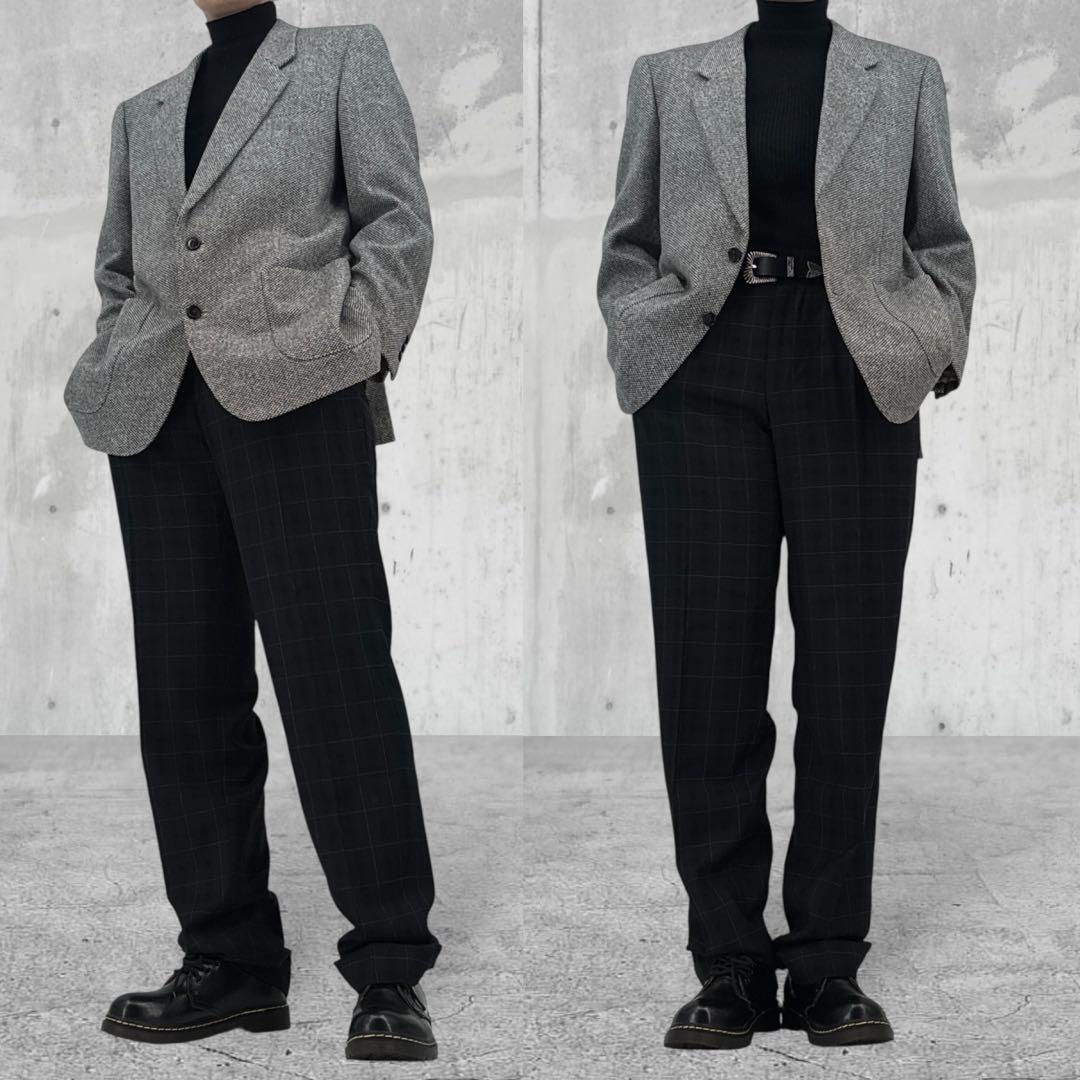 LANVIN Suit Jacket Tweed Angora