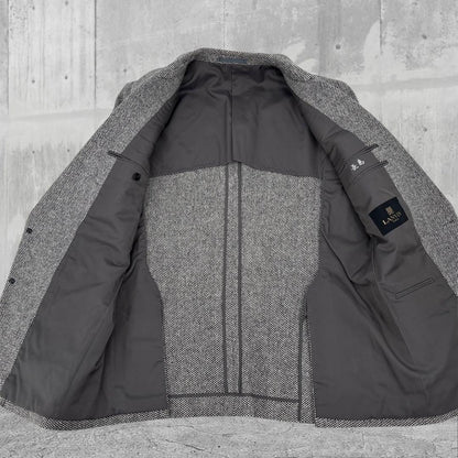 LANVIN Suit Jacket Tweed Angora