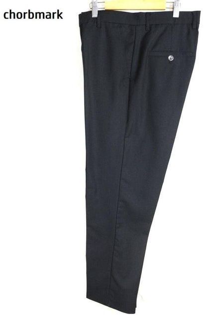 Like new CHORBMARK 3 piece one button black soft formal suit L black
