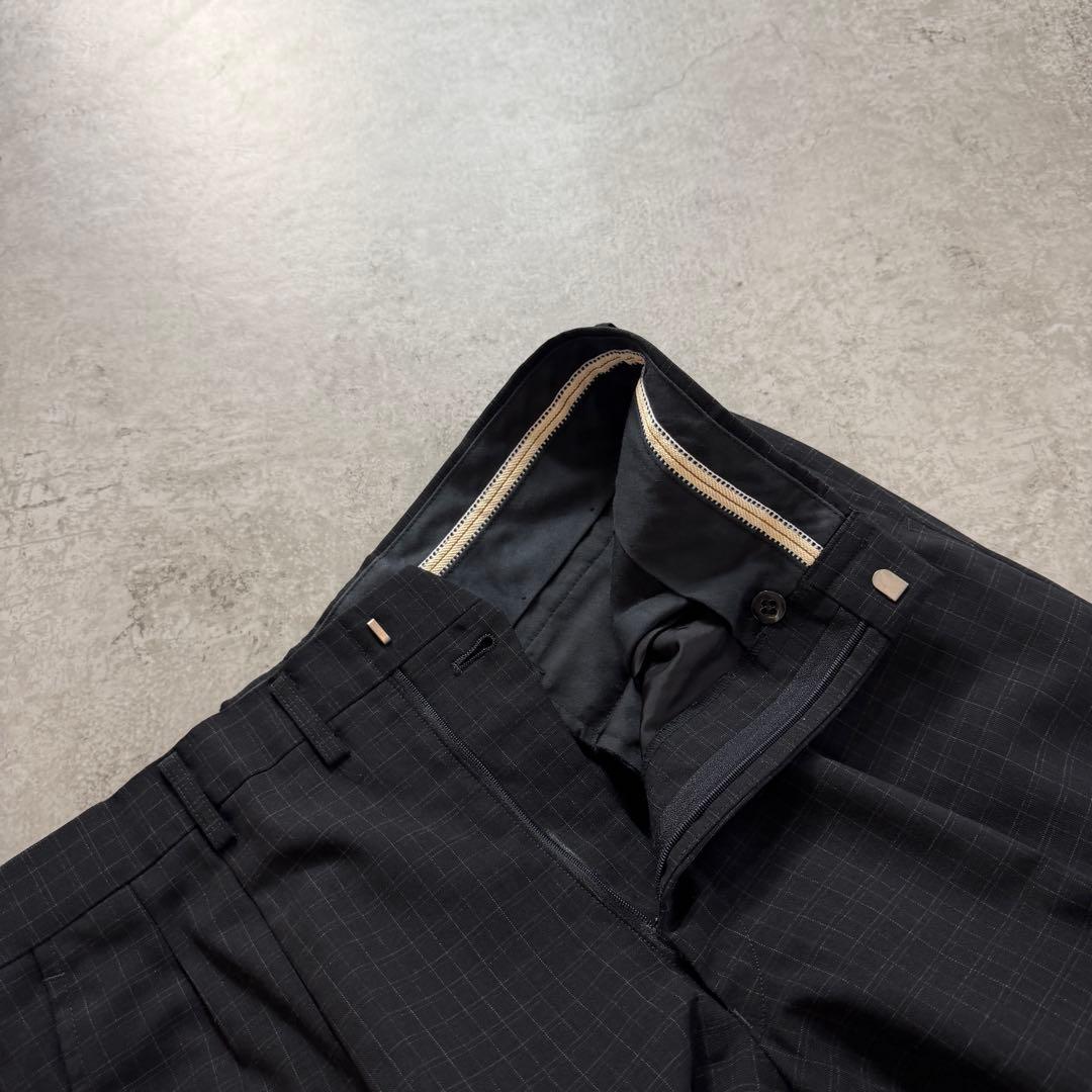 Vintage Men's Setup Suit Checkered Pattern M-L Equivalent Rare