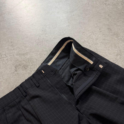 Vintage Men's Setup Suit Checkered Pattern M-L Equivalent Rare
