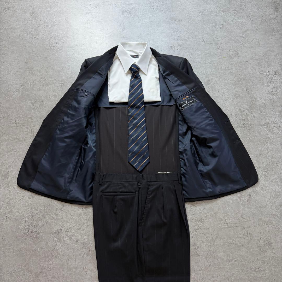 Vintage Men's Setup Suit Checkered Pattern M-L Equivalent Rare