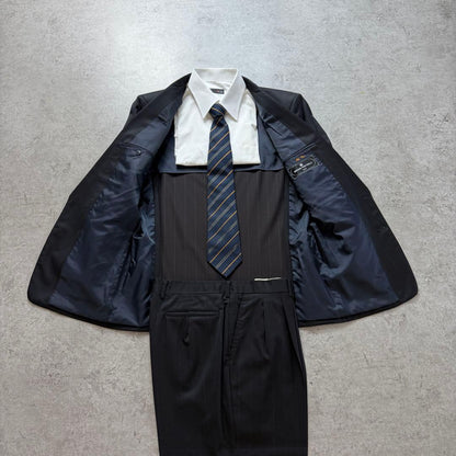 Vintage Men's Setup Suit Checkered Pattern M-L Equivalent Rare
