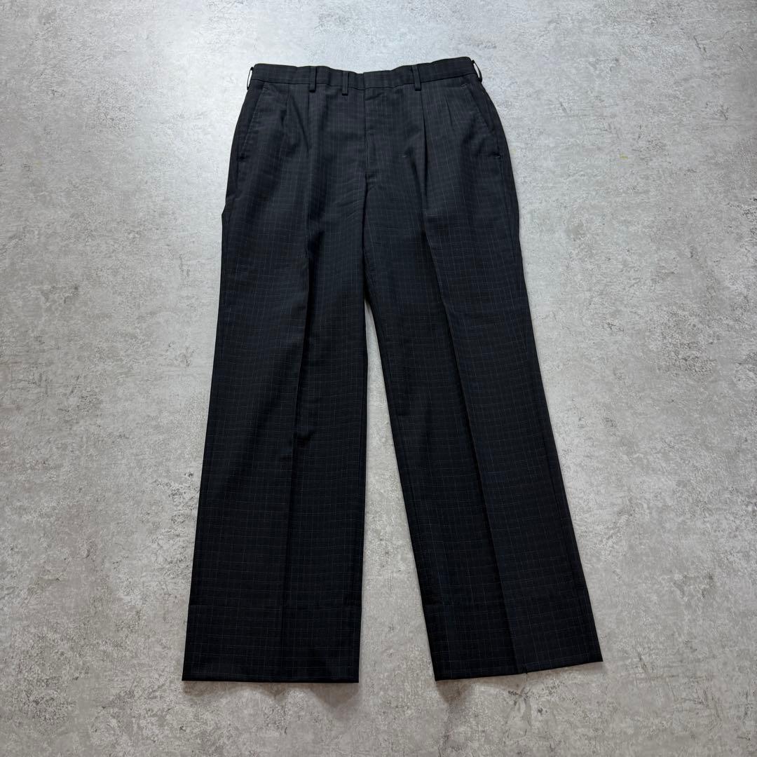 Vintage Men's Setup Suit Checkered Pattern M-L Equivalent Rare