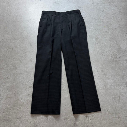Vintage Men's Setup Suit Checkered Pattern M-L Equivalent Rare