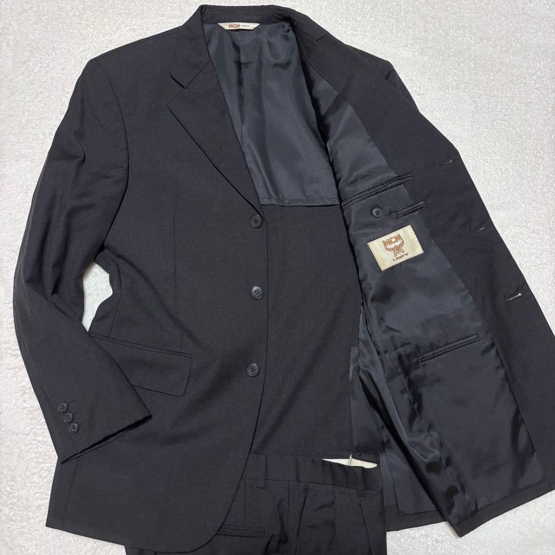 [Rare] MCM MCM setup suit dark gray 3 buttons