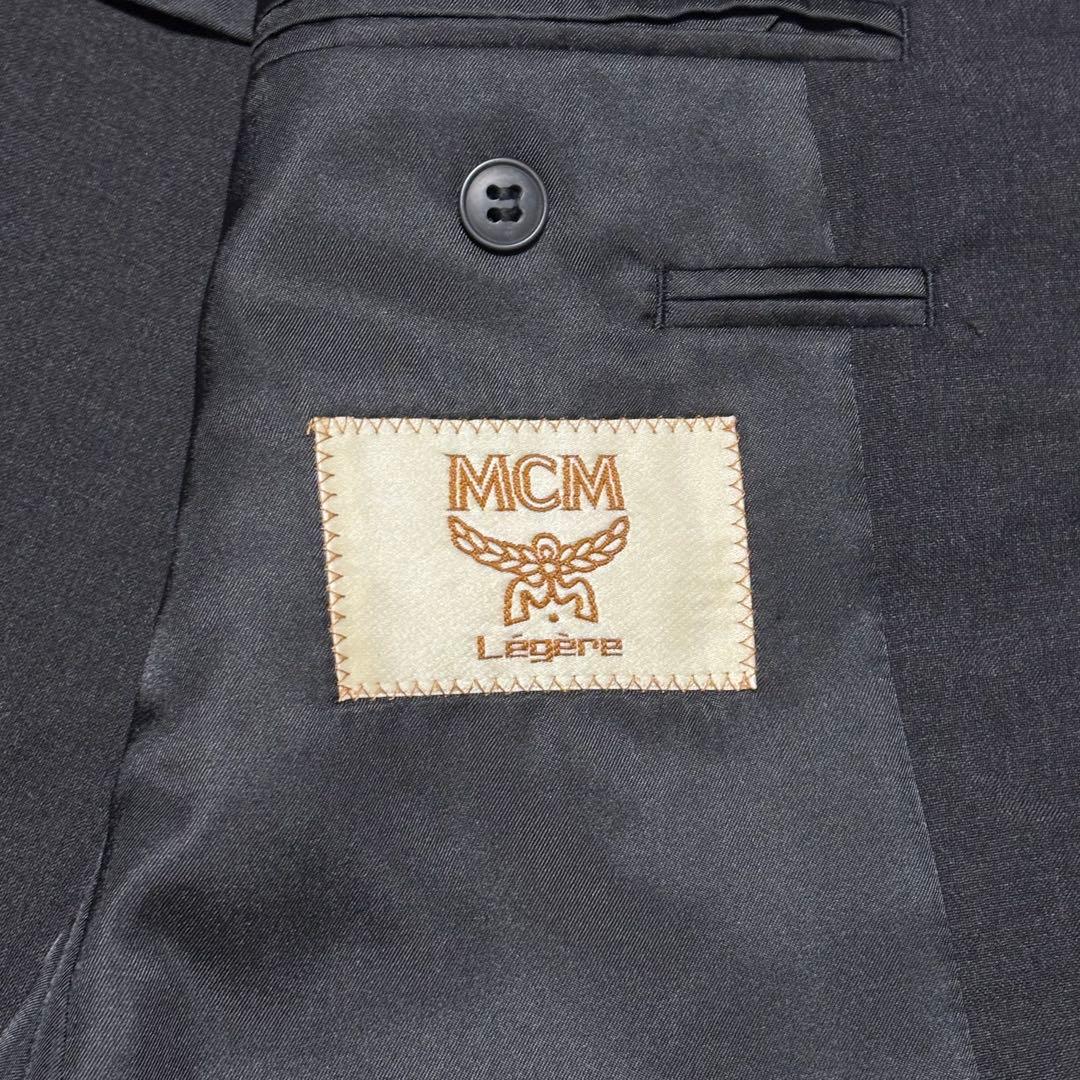 [Rare] MCM MCM setup suit dark gray 3 buttons