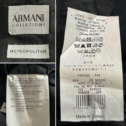 List price approximately 300,000 yen ARMANICOLLEZIONI suit