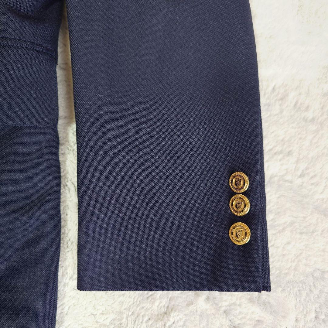 Ministry of International Trade and Industry Vintage Double Suit Navy A Size 3 Gold Buttons