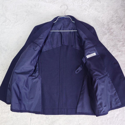 Ministry of International Trade and Industry Vintage Double Suit Navy A Size 3 Gold Buttons