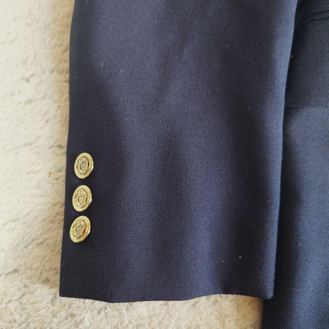 Ministry of International Trade and Industry Vintage Double Suit Navy A Size 3 Gold Buttons