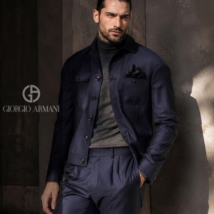dt678●52●Giorgio Armani●High quality jacket & pants SET UP suit