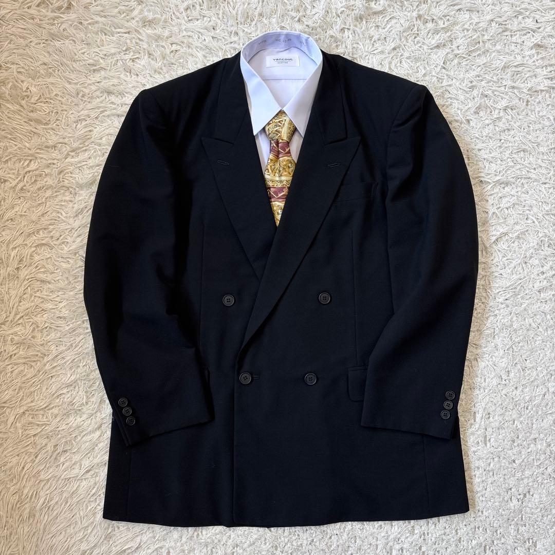 00s [Miyuki Woolen] MIYUKI Mohair Black Double with Adjuster AB5