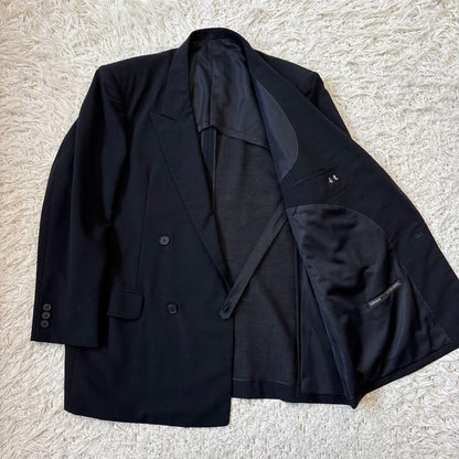 00s [Miyuki Woolen] MIYUKI Mohair Black Double with Adjuster AB5